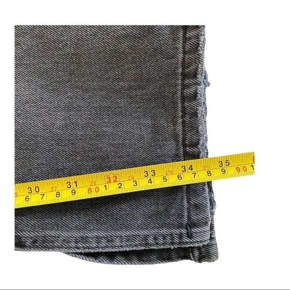 NWT ZARA HI-RISE SPLIT SLIM FIT JEANS BLACK SIZE 12 - Picture 8 of 10